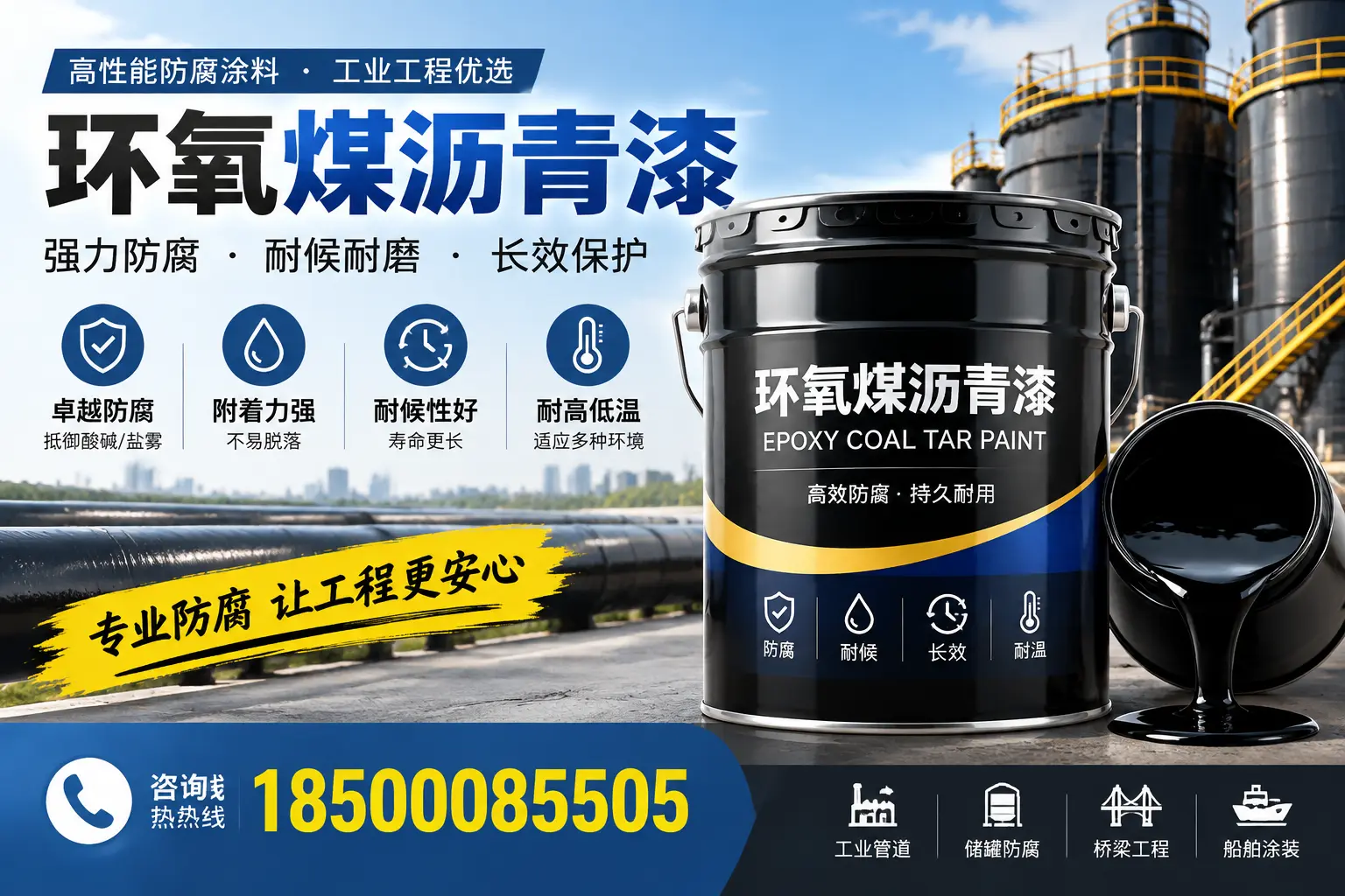 环氧煤沥青漆的施工方法与注意事项，确保在武威顺利完成