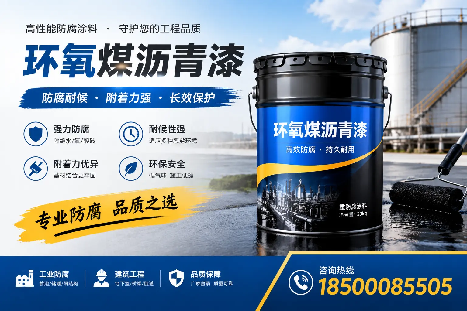 如何选择适合的环氧煤沥青漆？武威市场选型指南